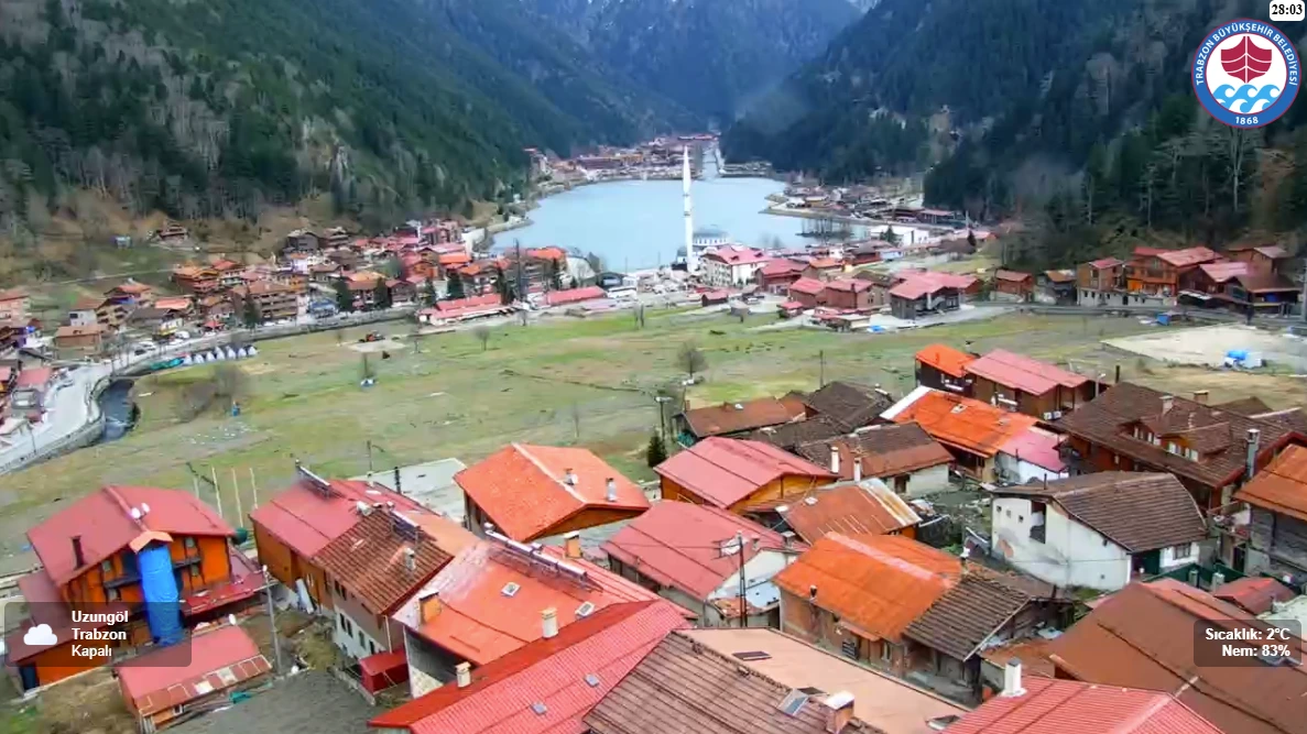 Uzungöl kamera görüntüsü
